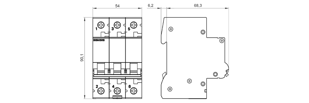 Siemens Otomatik Sigorta Teknik Görsel